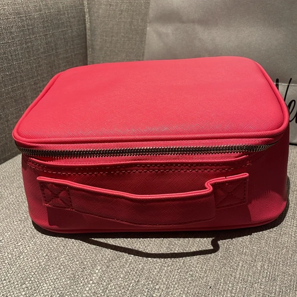 NWOT pink cosmetic case from Neiman Marcus